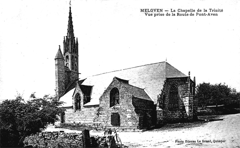 Chapelle de la Trinité à Melgven (Bretagne).