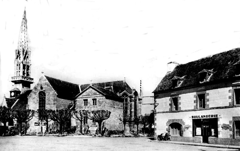 Ville de Melgven (Bretagne).