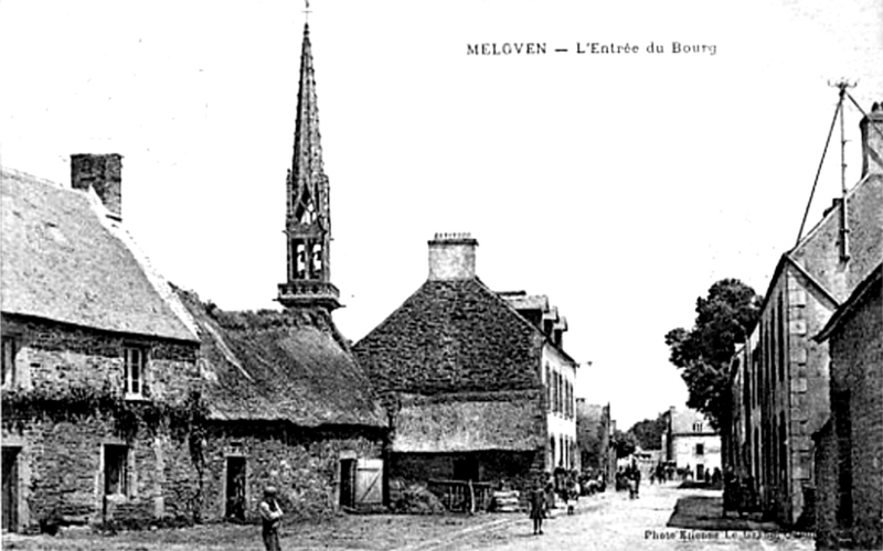 Ville de Melgven (Bretagne).