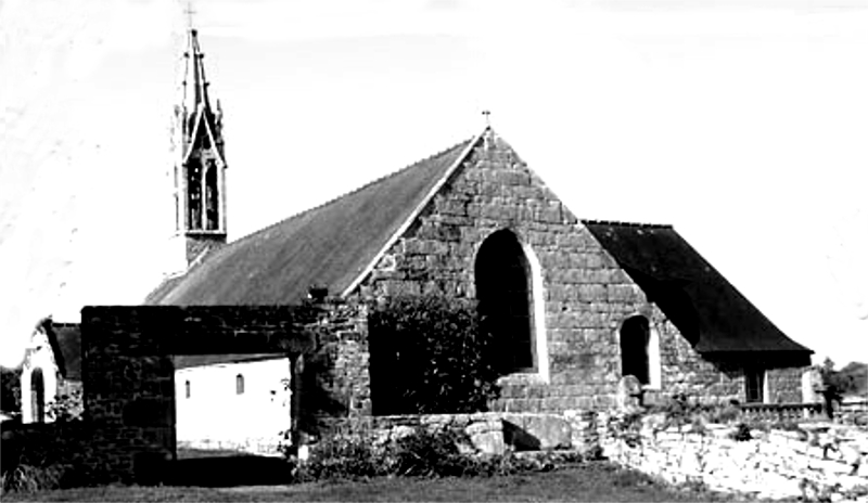 Chapelle Saint-Grégoire à Melgven (Bretagne).