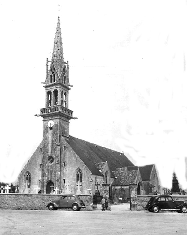 Eglise de Mellac (Bretagne).