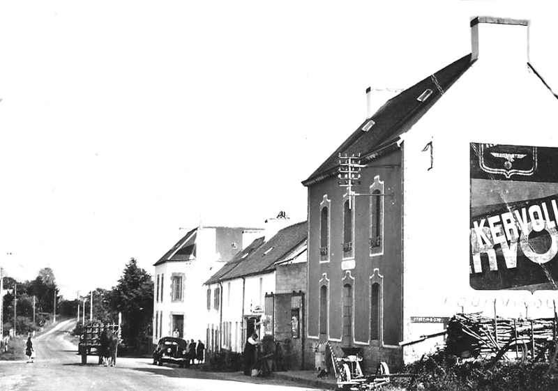 Ville de Mellac (Bretagne).