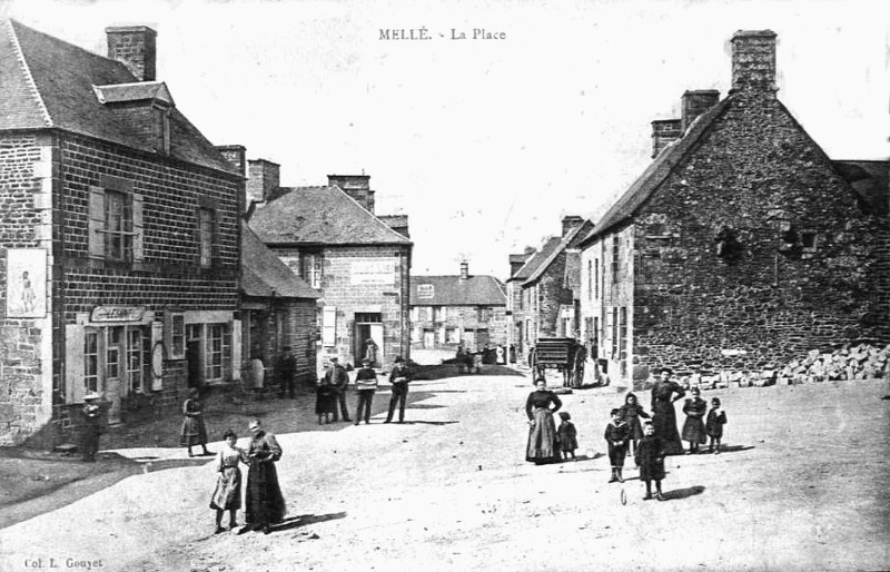 Ville de Mell (Bretagne).