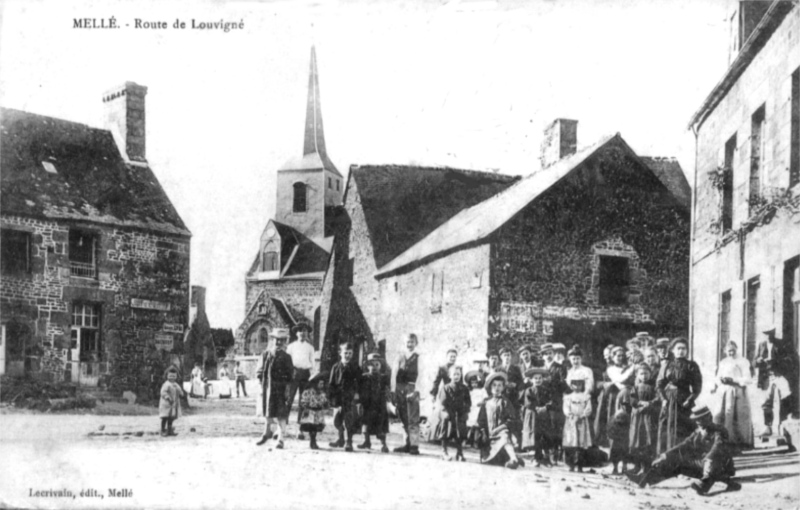 Ville de Mell (Bretagne).