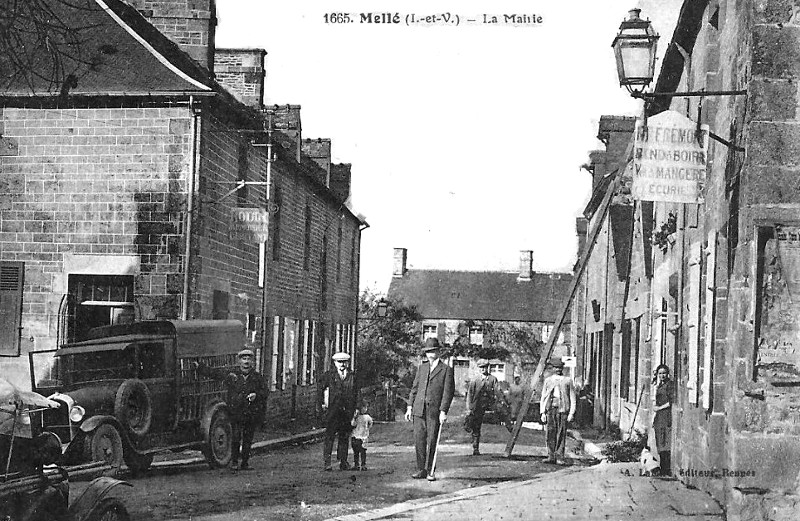 Ville de Mell (Bretagne).