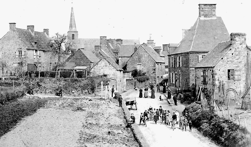 Ville de Mell (Bretagne).