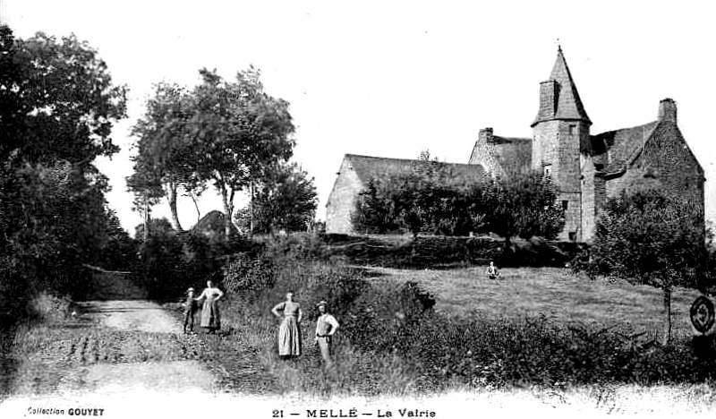 Manoir de la Vairie  Mell (Bretagne).