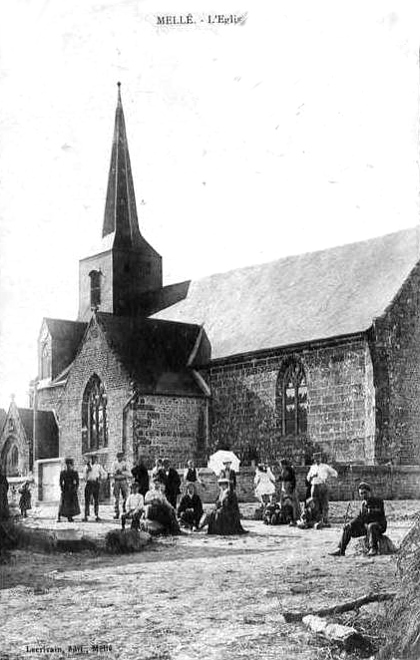 Eglise de Mell (Bretagne).