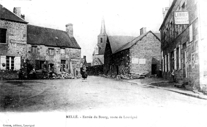 Ville de Mell (Bretagne).