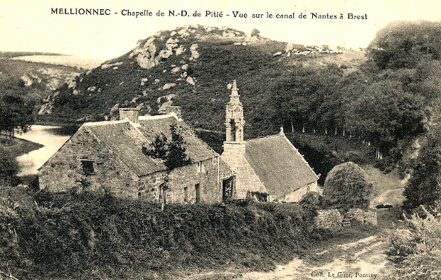 Mellionnec (Bretagne) : chapelle Notre-Dame de Piti.