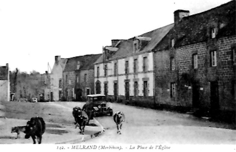 Ville de Melrand (Bretagne).