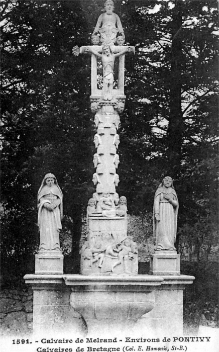 Calvaire de Melrand (Bretagne).