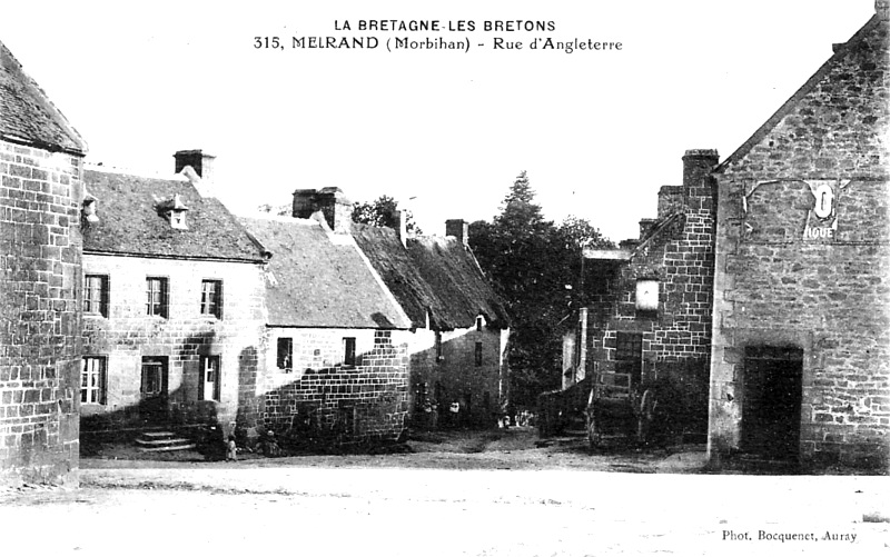 Ville de Melrand (Bretagne).