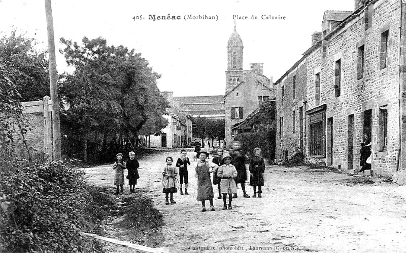 Ville de Mnac (Bretagne).