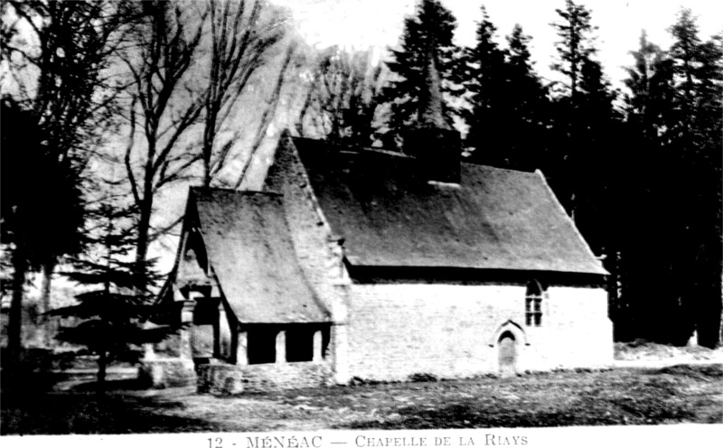 Chapelle de la Riays  Mnac (Bretagne).