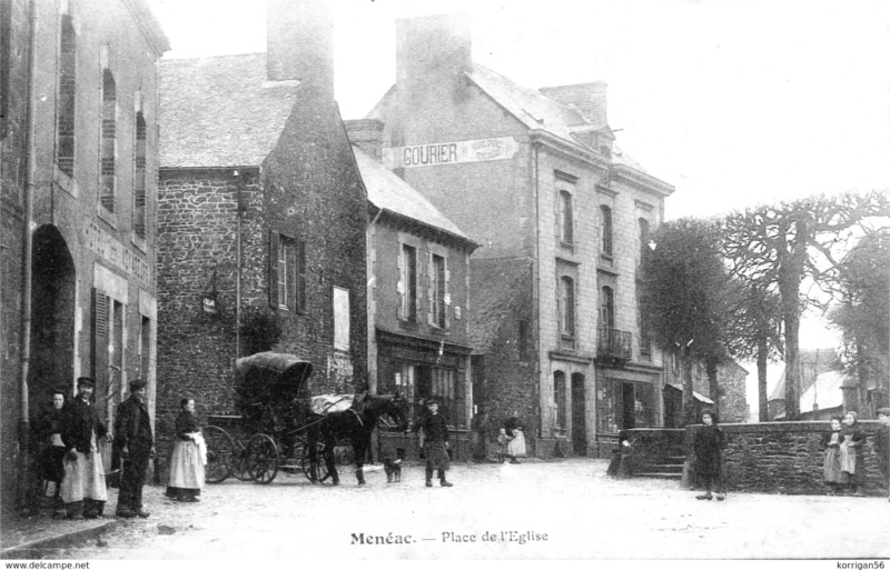 Ville de Mnac (Bretagne).