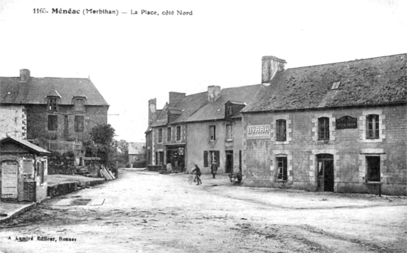 Ville de Mnac (Bretagne).