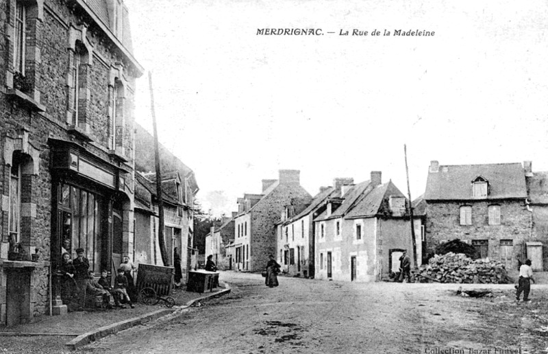 Ville de Merdrignac (Bretagne).