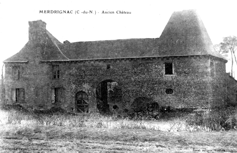 Chteau de Merdrignac (Bretagne).