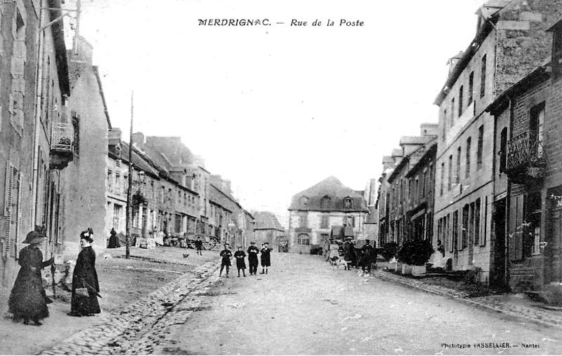 Ville de Merdrignac (Bretagne).