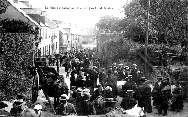 Ville de Merdrignac (Bretagne).