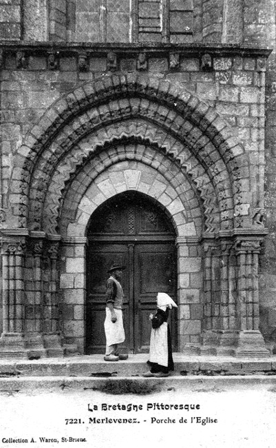 Eglise de Merlevenez (Bretagne).