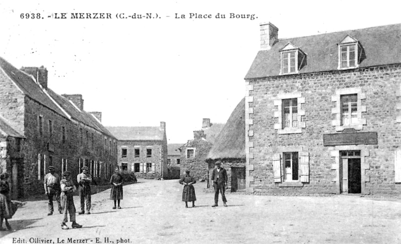 Ville du Merzer (Bretagne).