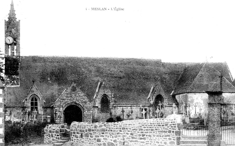 Eglise de Meslan (Bretagne).