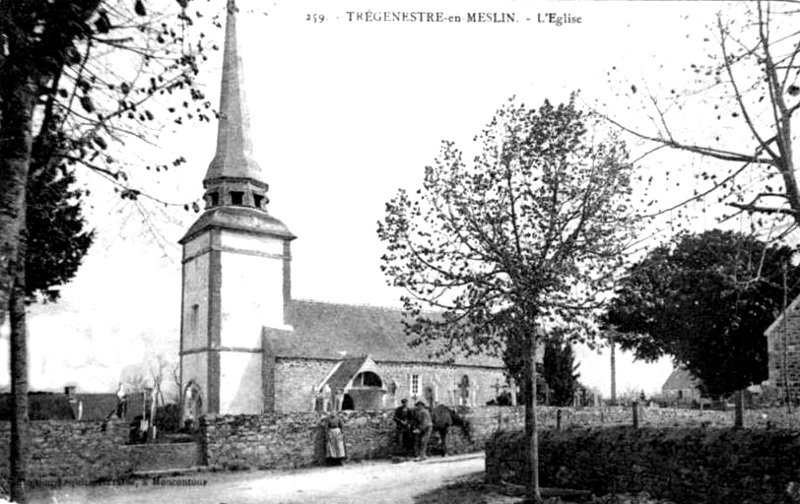 Eglise de Trgenestre en Meslin (Bretagne).