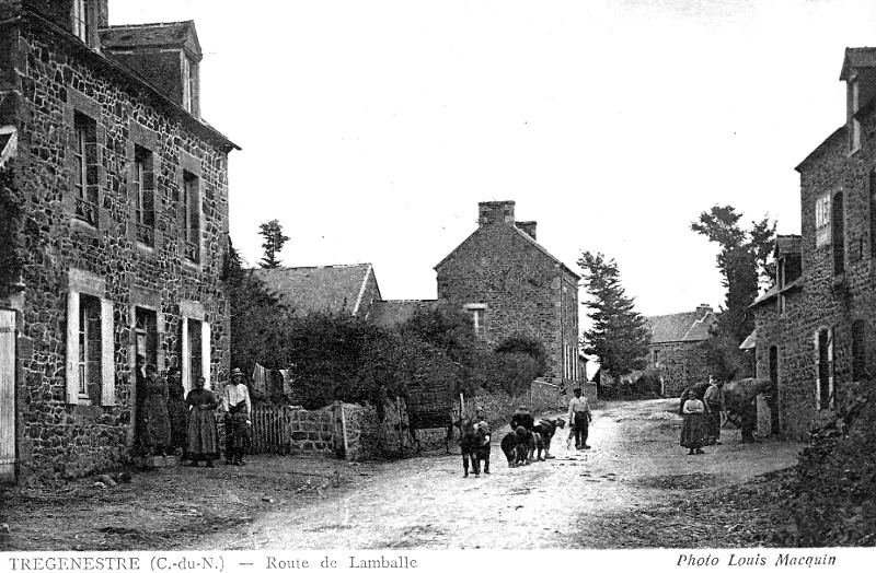 Ville de Trgenestre en Meslin (Bretagne).