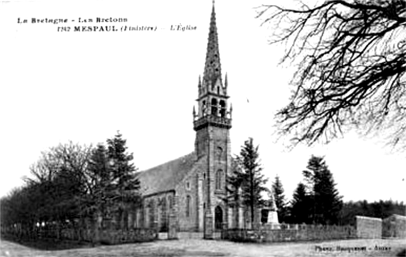 Eglise de Mespaul (Bretagne).