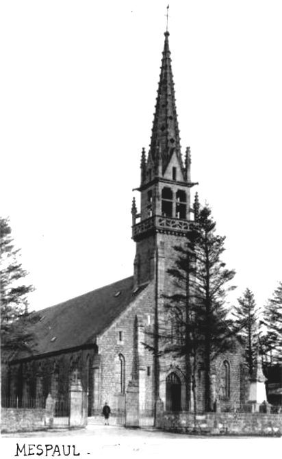 Eglise de Mespaul (Bretagne).