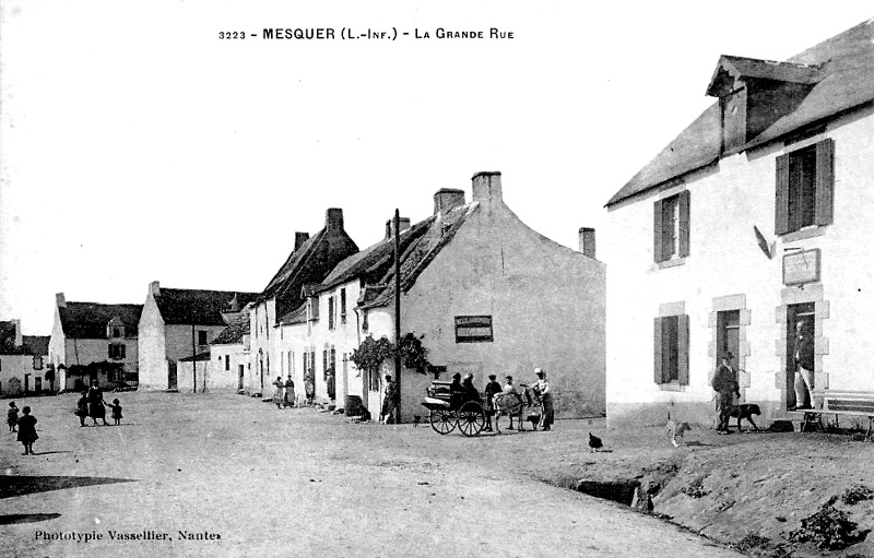 Ville de Mesquer (anciennement en Bretagne)