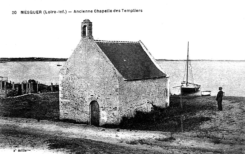Chapelle ddie  Saint Mars  Mesquer (anciennement en Bretagne)