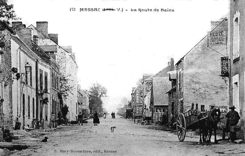 Ville de Messac (Bretagne).