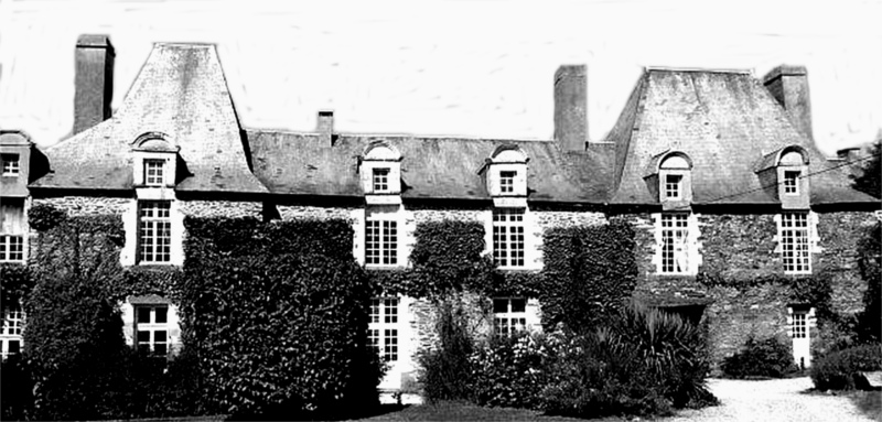 Château de la Pommeraye à Messac (Bretagne).