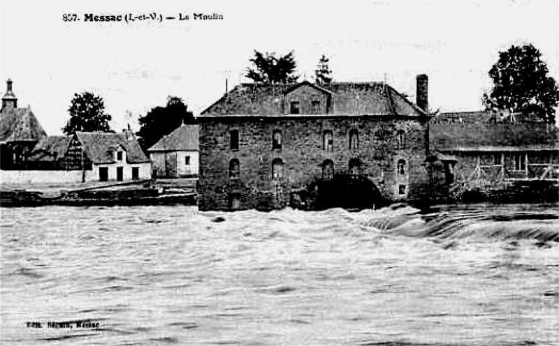 Moulin de Messac (Bretagne).