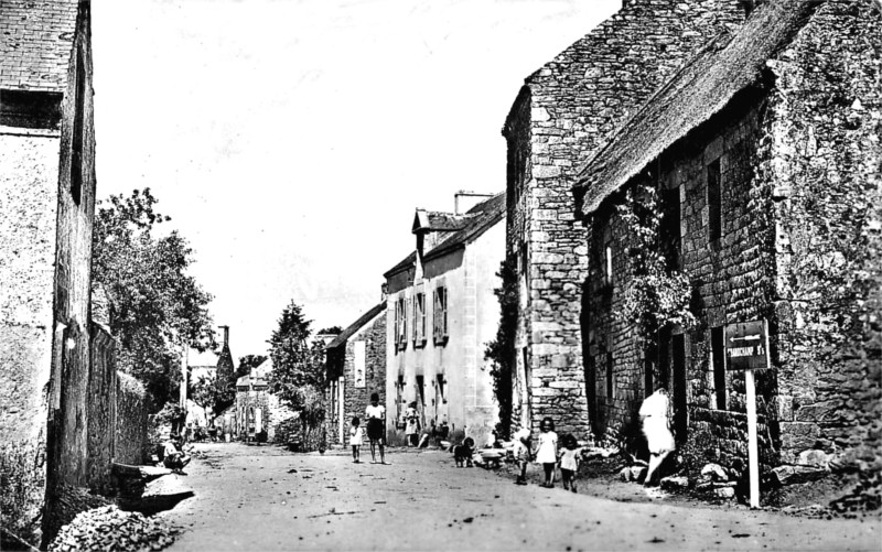 Ville de Meucon (Bretagne).