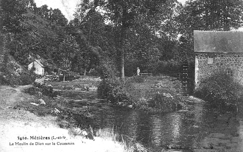 Moulin de La Mzire (Bretagne).