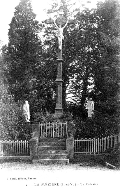 Calvaire de La Mzire (Bretagne).