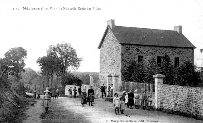 Ville de Mzires-sur-Couesnon (Bretagne).