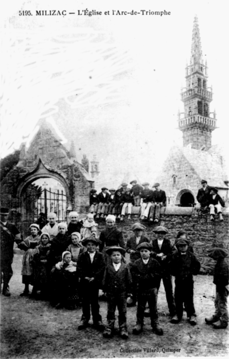 Eglise de Milizac (Bretagne).