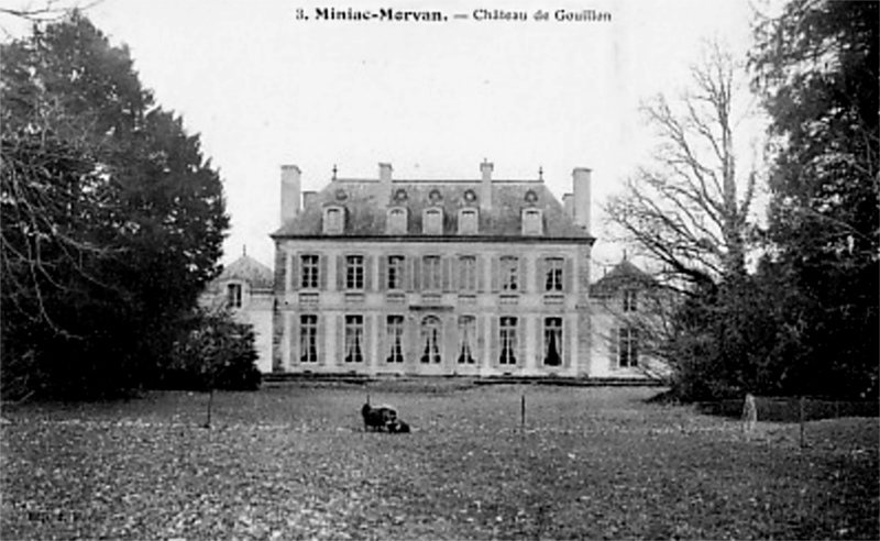 Château de Gouillon à Miniac-Morvan (Bretagne).