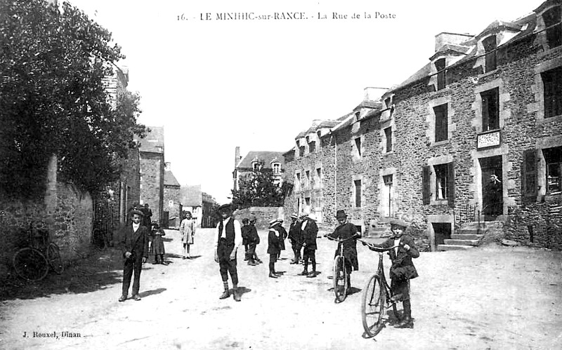 Ville du Minihic-sur-Rance (Bretagne).