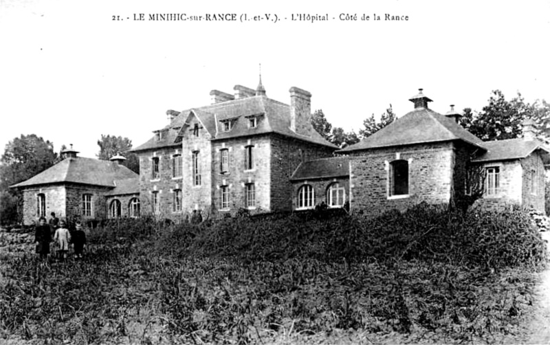 Ville du Minihic-sur-Rance (Bretagne).