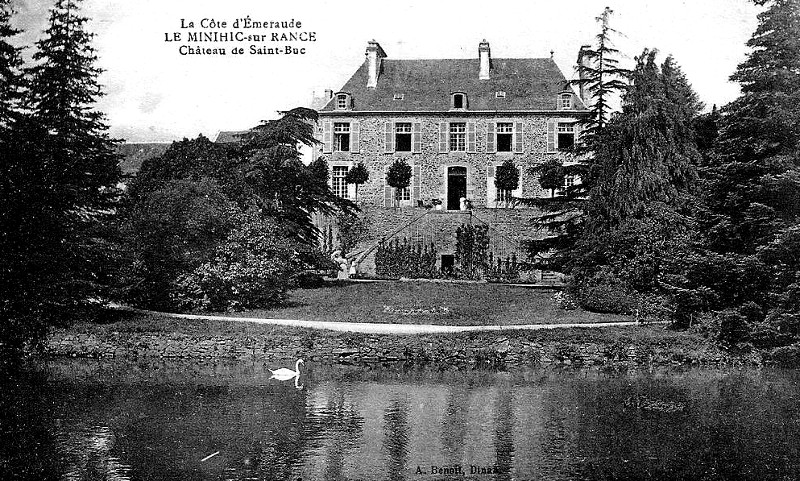 Chteau du Minihic-sur-Rance (Bretagne).