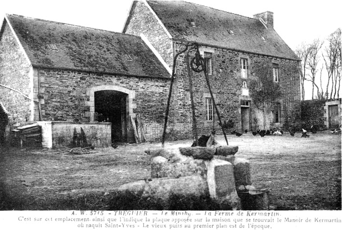 Minihy-Trguier (Bretagne) : maison de Saint-Yves