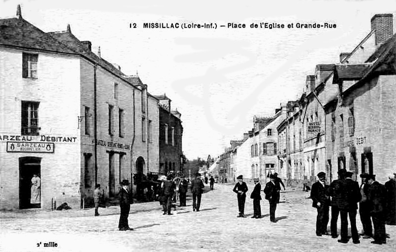 Ville de Missillac (anciennement en Bretagne).