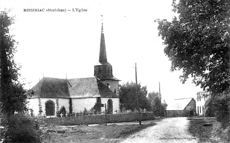 Eglise de Missiriac (Bretagne).