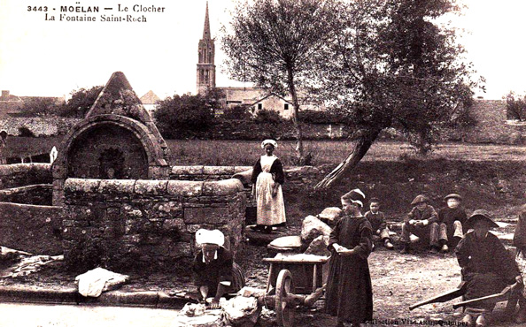 Fontaine de Saint-Roch  Molan-sur-Mer